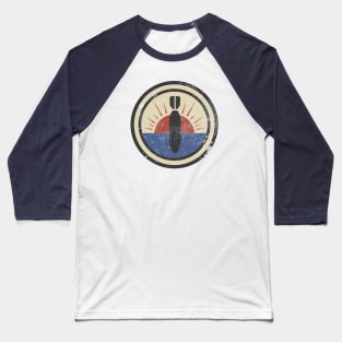 424th Bombardment Squadron (distressed) Baseball T-Shirt